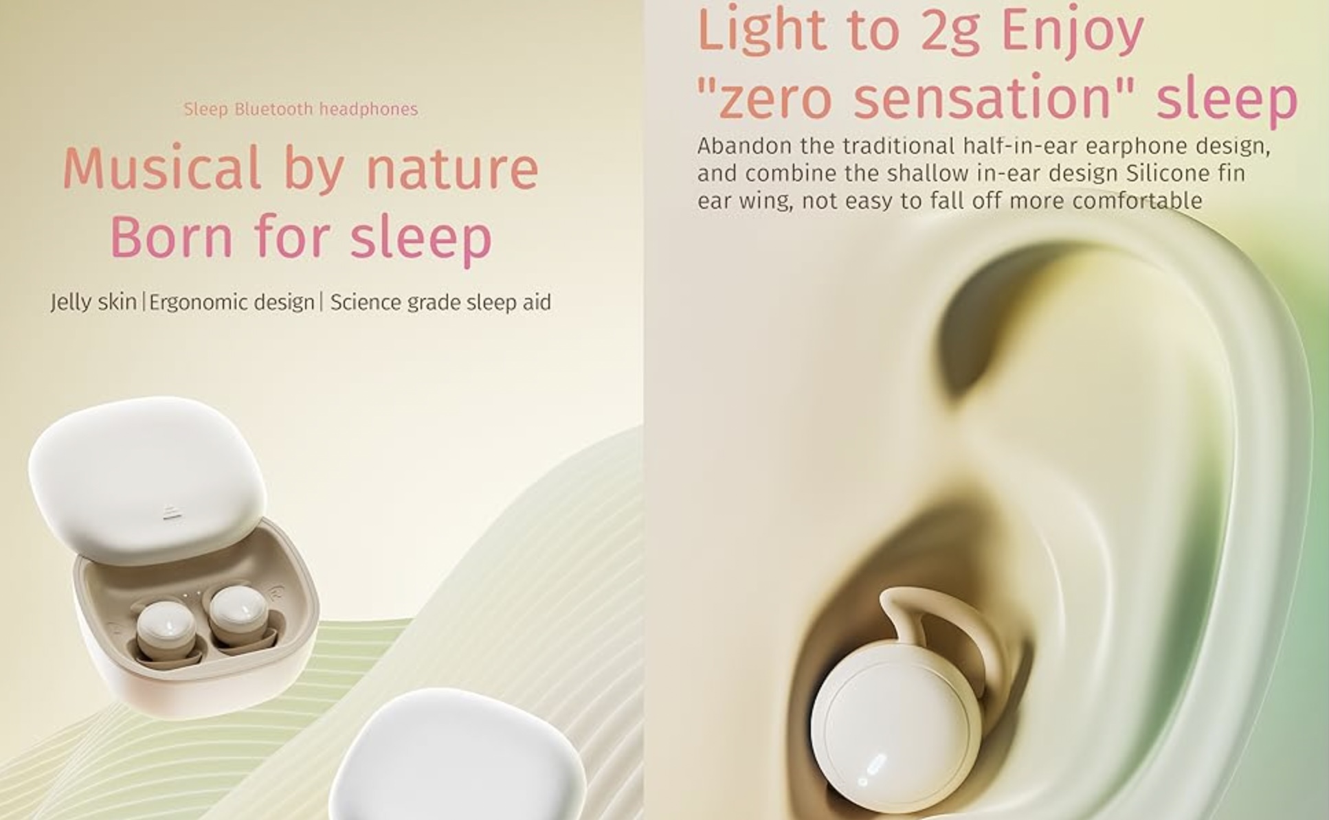 Invisible Sleep Earbuds