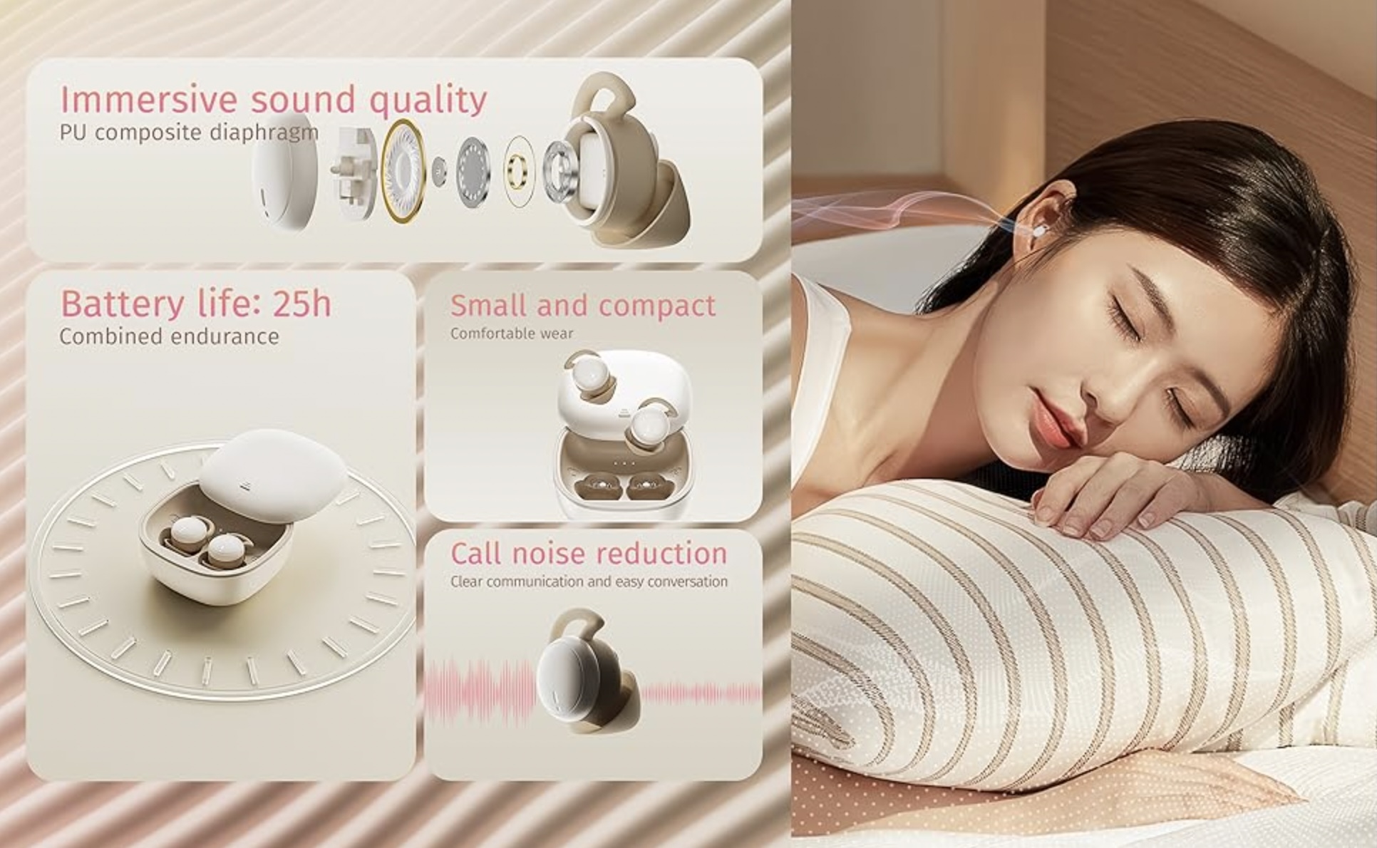 Invisible Sleep Earbuds